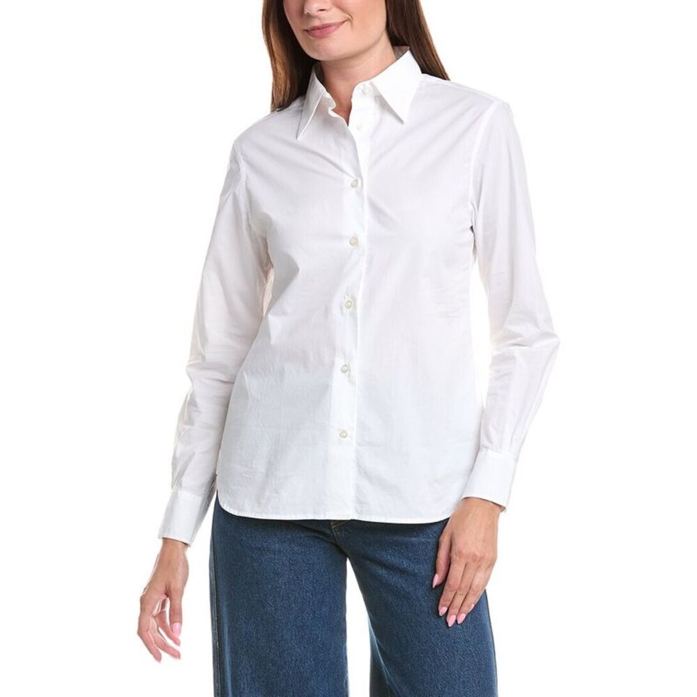 Officine Générale Womens Officine Generale Colombe Shirt, White
